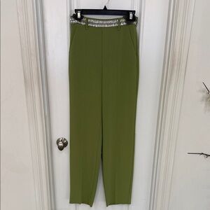 Cinq à Sept Sage Green Women's Trousers